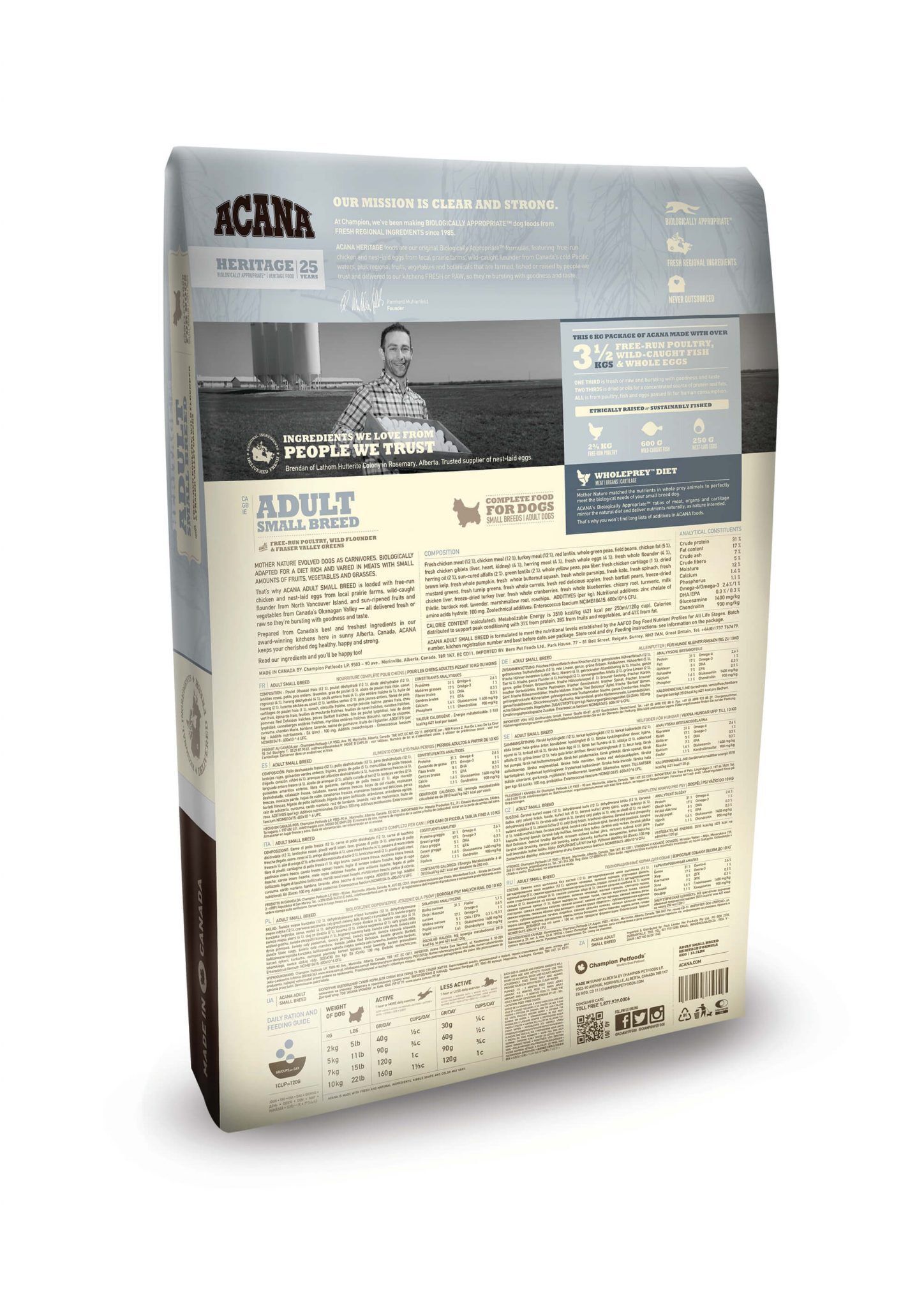 Acana Adult Small Breed 6 kgs - Image 3