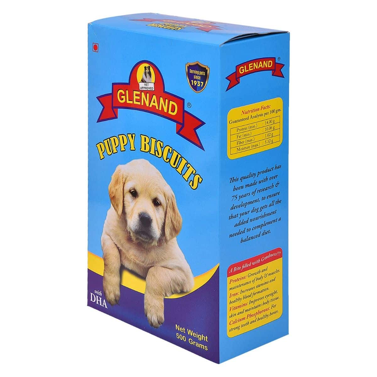 Glenand Puppy Biscuits 500g for All Breeds - Image 3