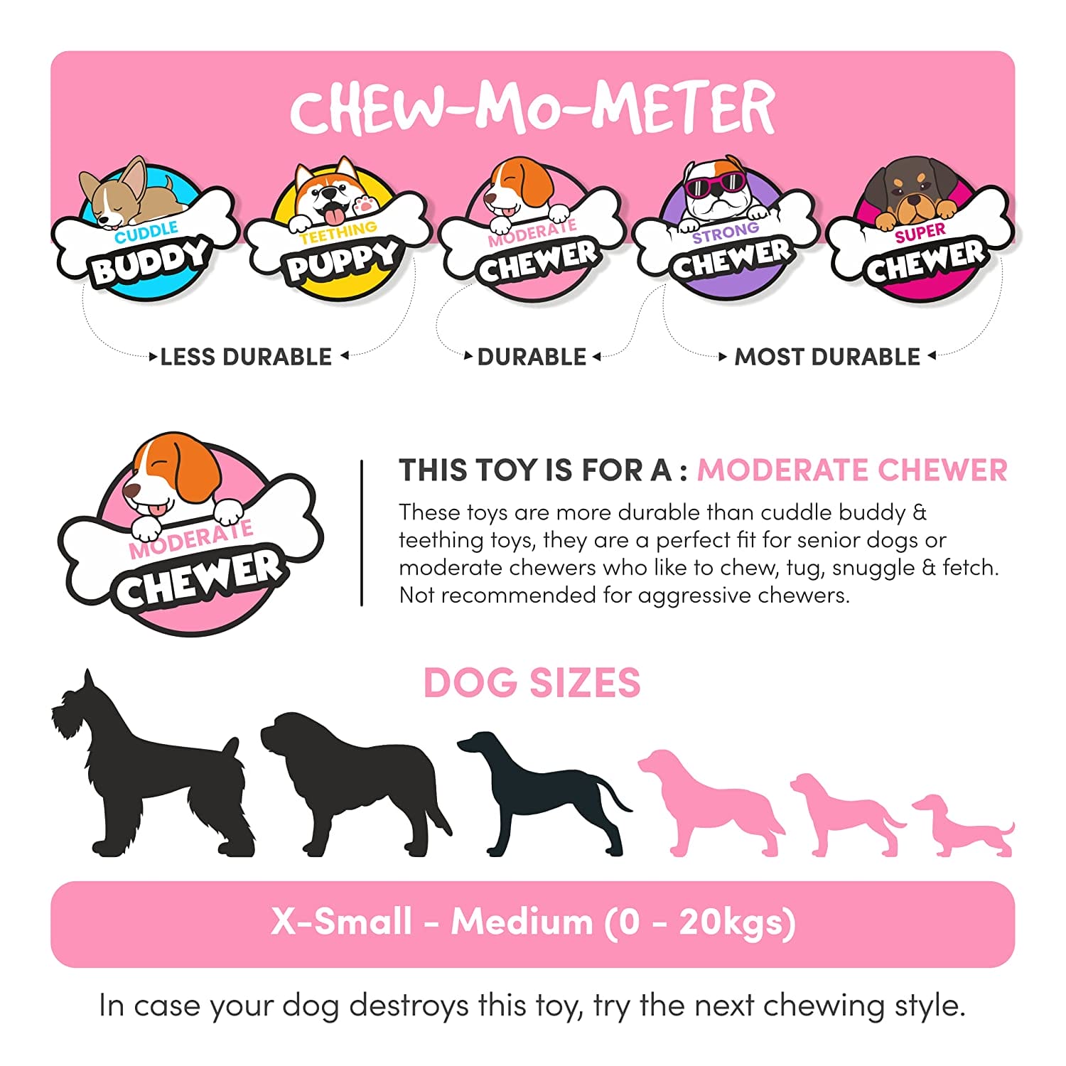 Barkbutler's BOH The Bear Soft Squeaky Plush Dog Toy - Image 2