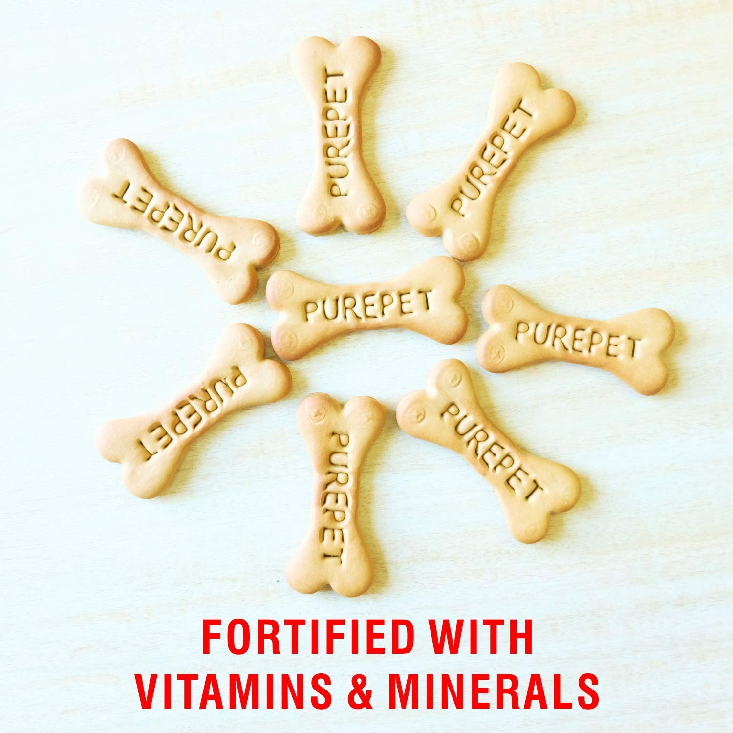 Purepet 100% Vegetarian Biscuit Dog Treats 905 gm - Image 2