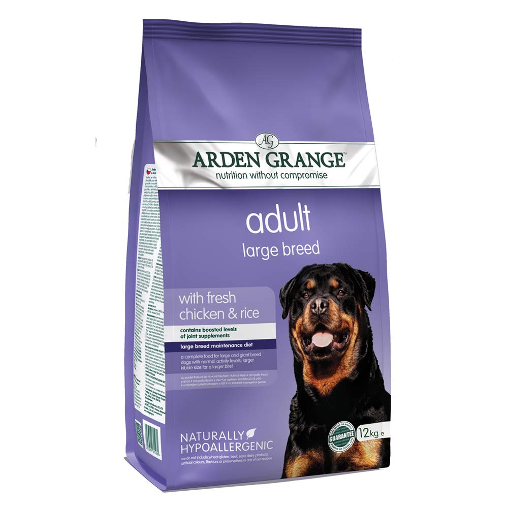 Arden Grange Fresh Chicken & Rice Adult Large Breed Dog Dry Food
