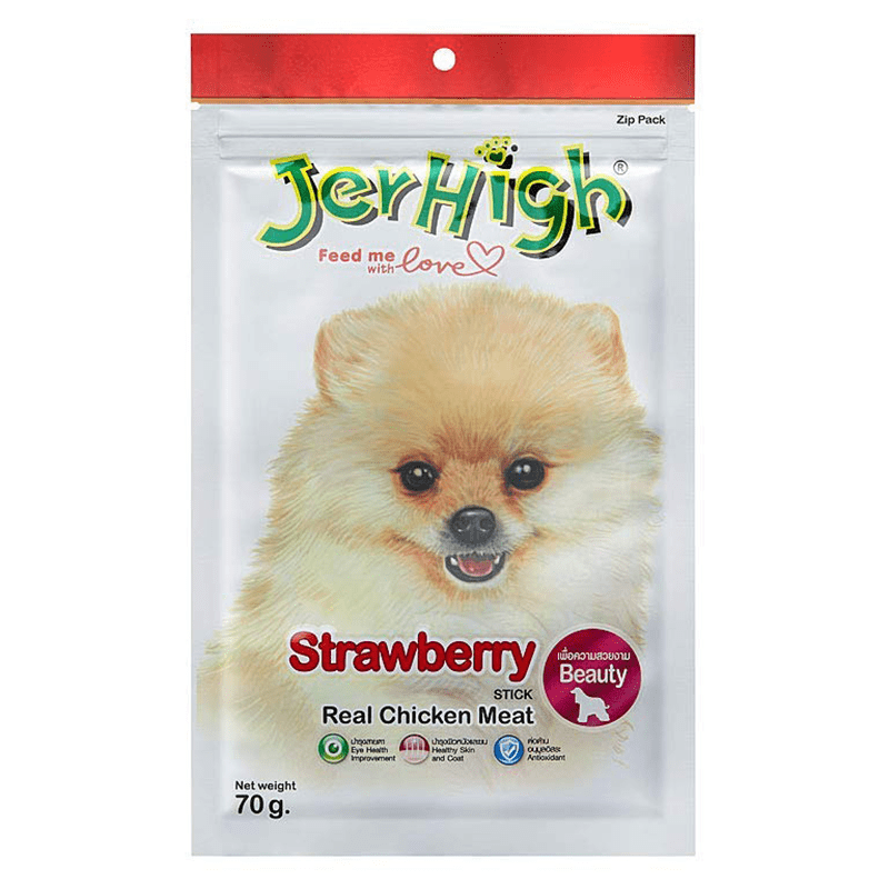 JerHigh Strawberry Dog Treats 70 g