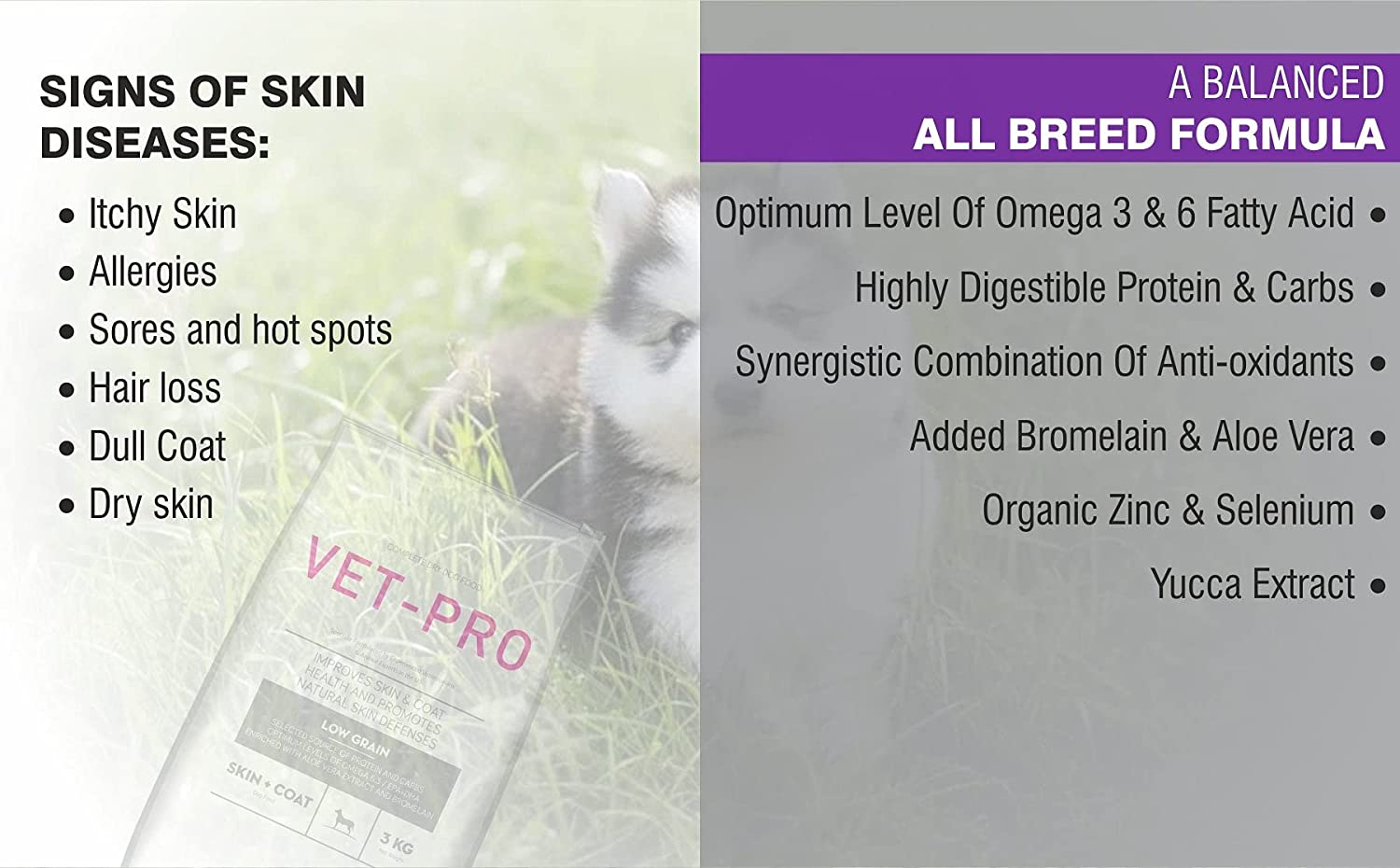 Drools Vet Pro Skin and Coat Dry Dog Food - Image 3