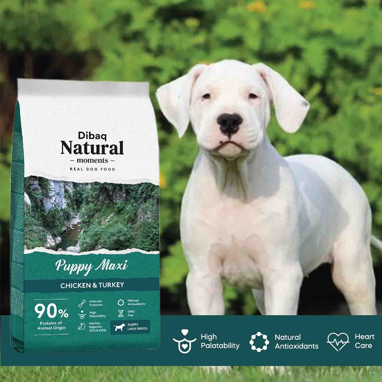 Dibaq Natural Moments Puppy Maxi Chicken & Turkey
