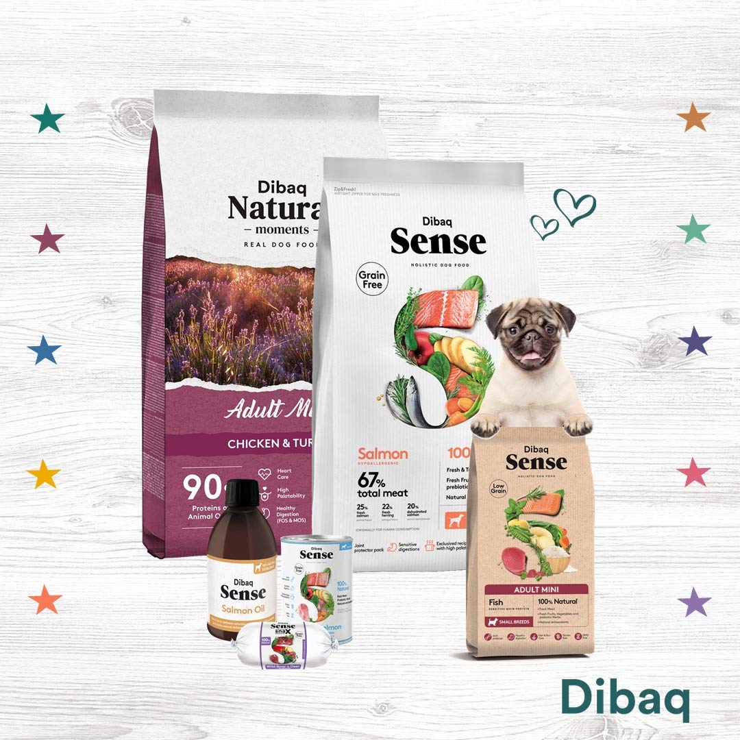 DIBAQ Sense Turkey & Salmon Grain Free Hypoallergenic All Breeds Puppy Food - Image 5