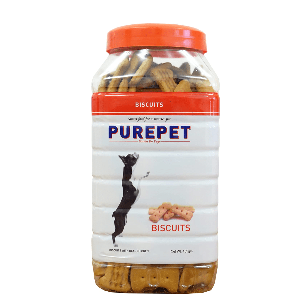 Purepet Chicken Flavour Real Chicken Biscuit Dog Treats 905 gms