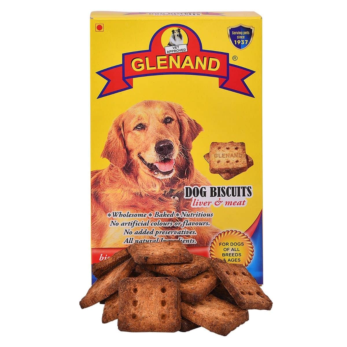 Glenand Dog Biscuits 700g Liver & Meat - Image 4