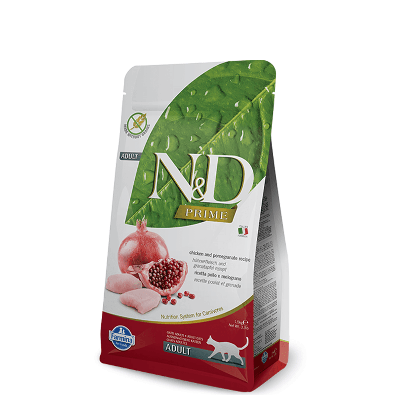 Farmina N&D Grain Free Adult Cat Food Chicken & Pomegranate