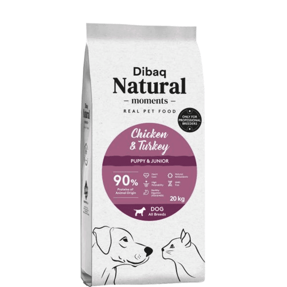 Dibaq Natural Breeder Puppy & Junior Dry Food All Breeds 20 kg