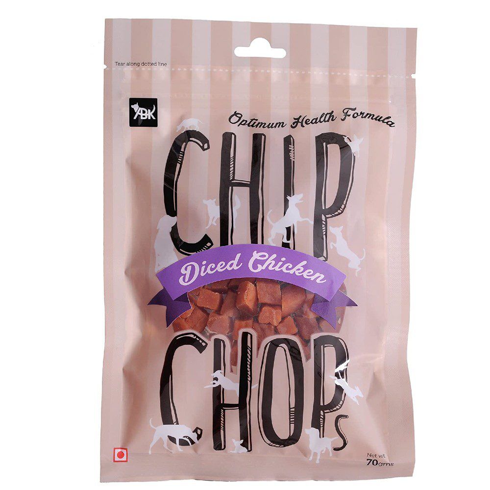 Chip Chops Diced Chicken Dog Treats